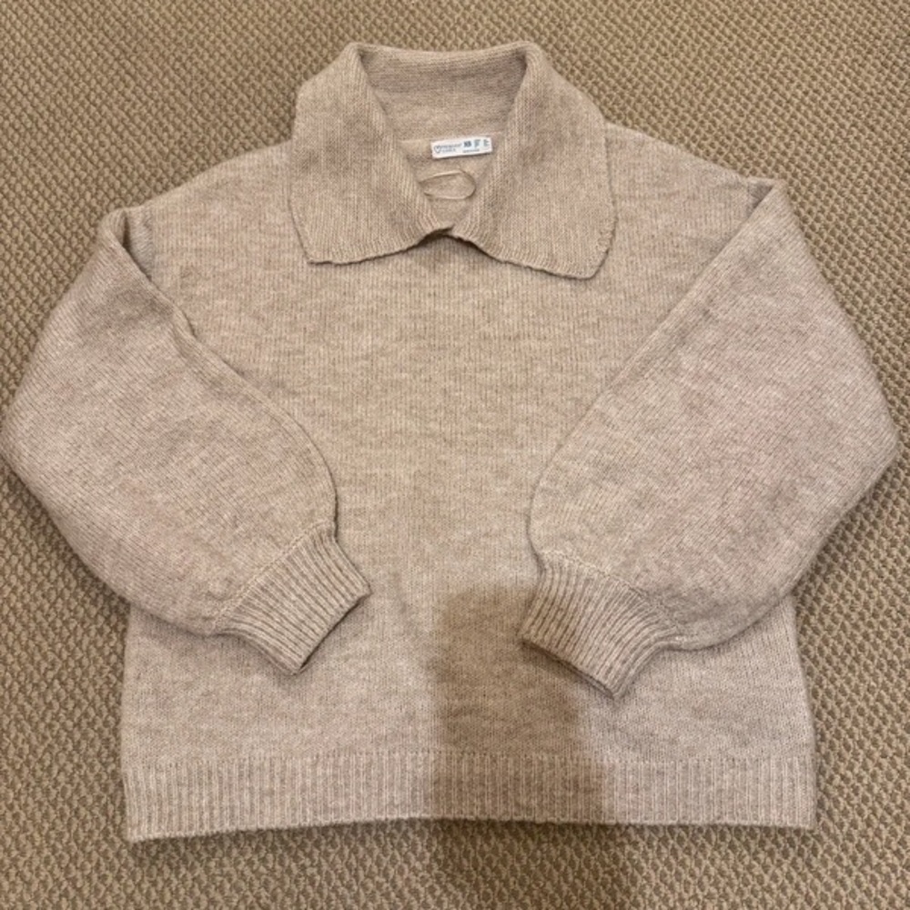 Primark Taupe Cowl Neck Sweater